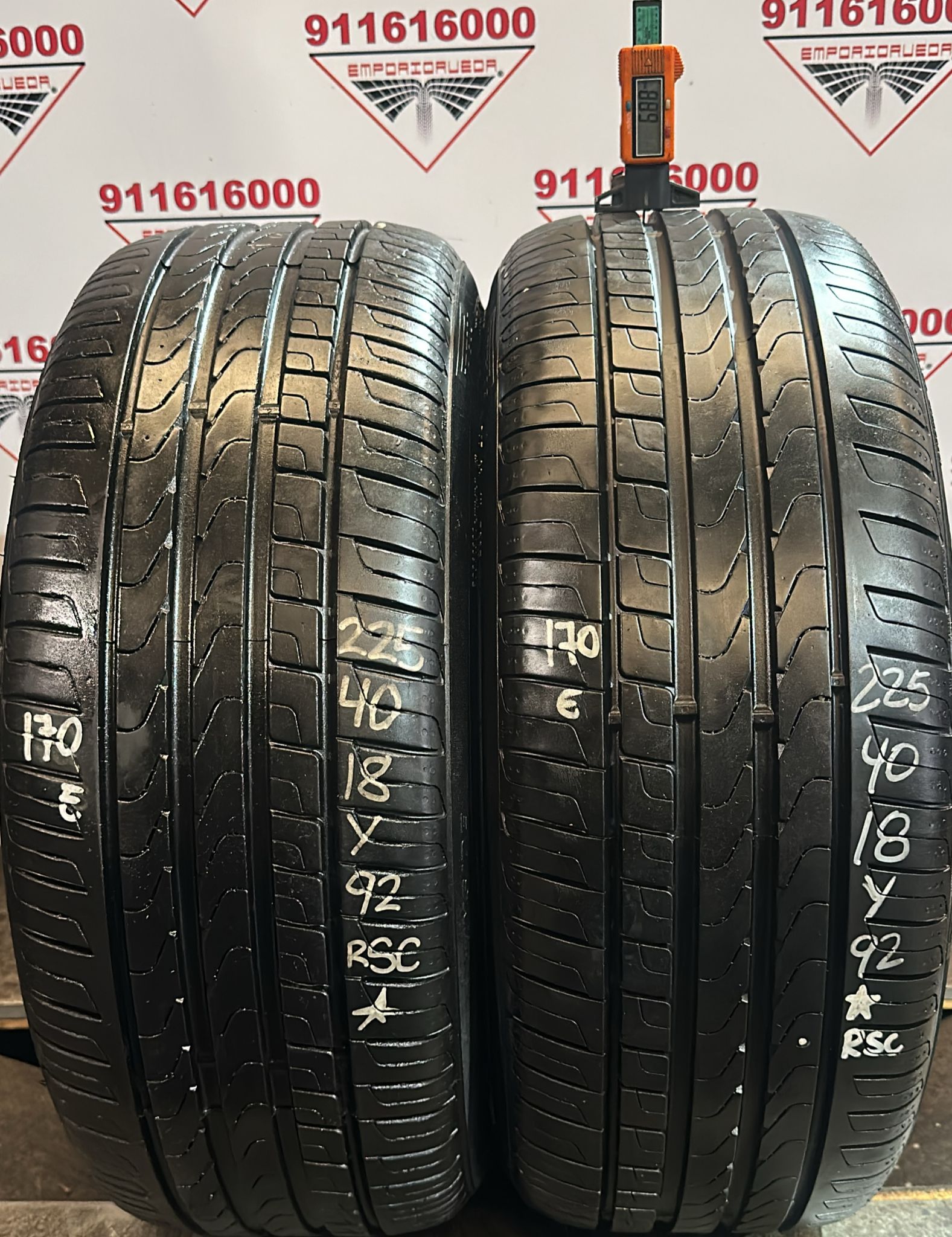 PIRELLI CINTURATO P7 USADO  225/40 R18 92 Y